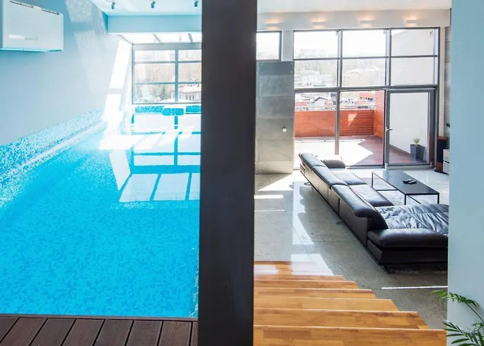 아파트 Mlynska 8 Z Prywatnym Basenem *