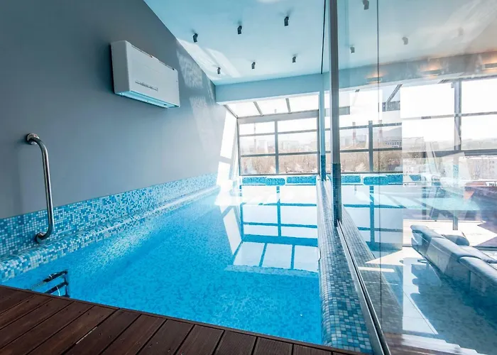 아파트 Mlynska 8 Z Prywatnym Basenem 비엘스코-비아와